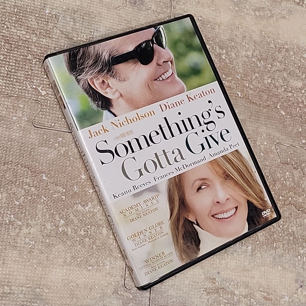 COLUMBIA SOMETHINGS GOTTA GIVE W/ JACK NICHOLSON + DIANE KEATON DVD